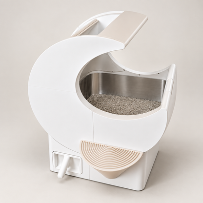 PurrOrbit™ QuickSift Litter Box